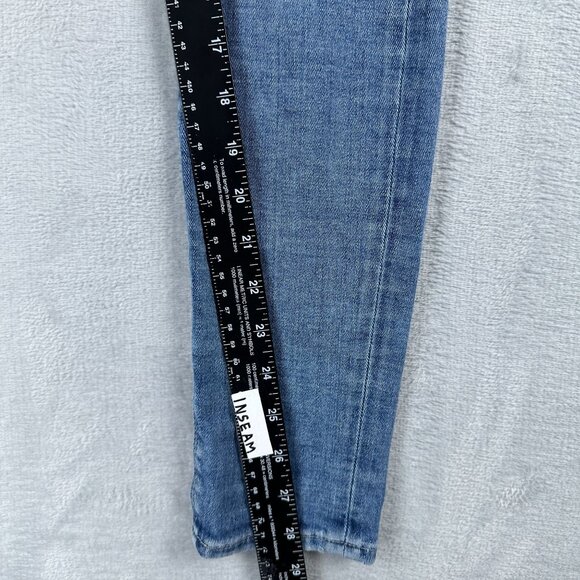 Lucky Brand Stella Skinny Jeans Candiani Denim Ankle 7W13756 Womens SZ 2/26 Blue - Picture 10 of 12